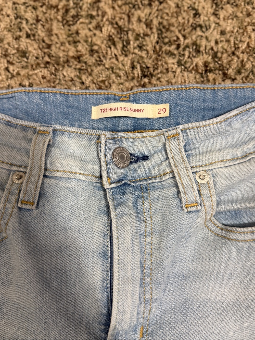 Levi's 721 High Rise Skinny - Picture 4 of 4